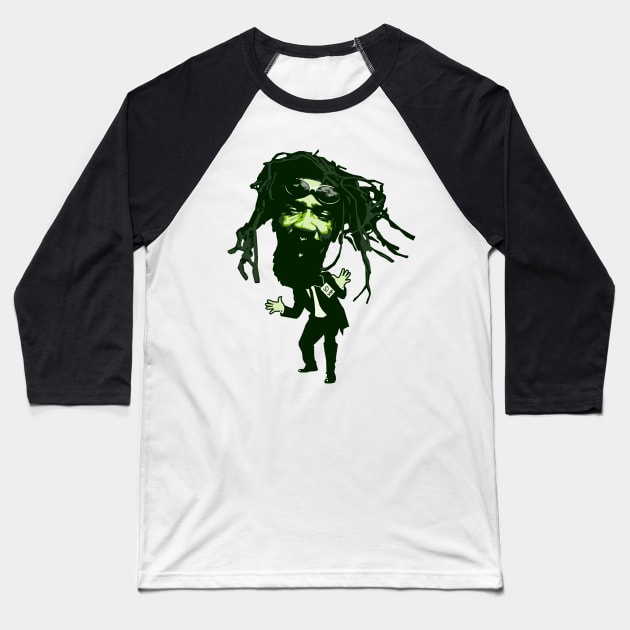 Dreadlocks The Important Person Baseball T-Shirt by jafaris